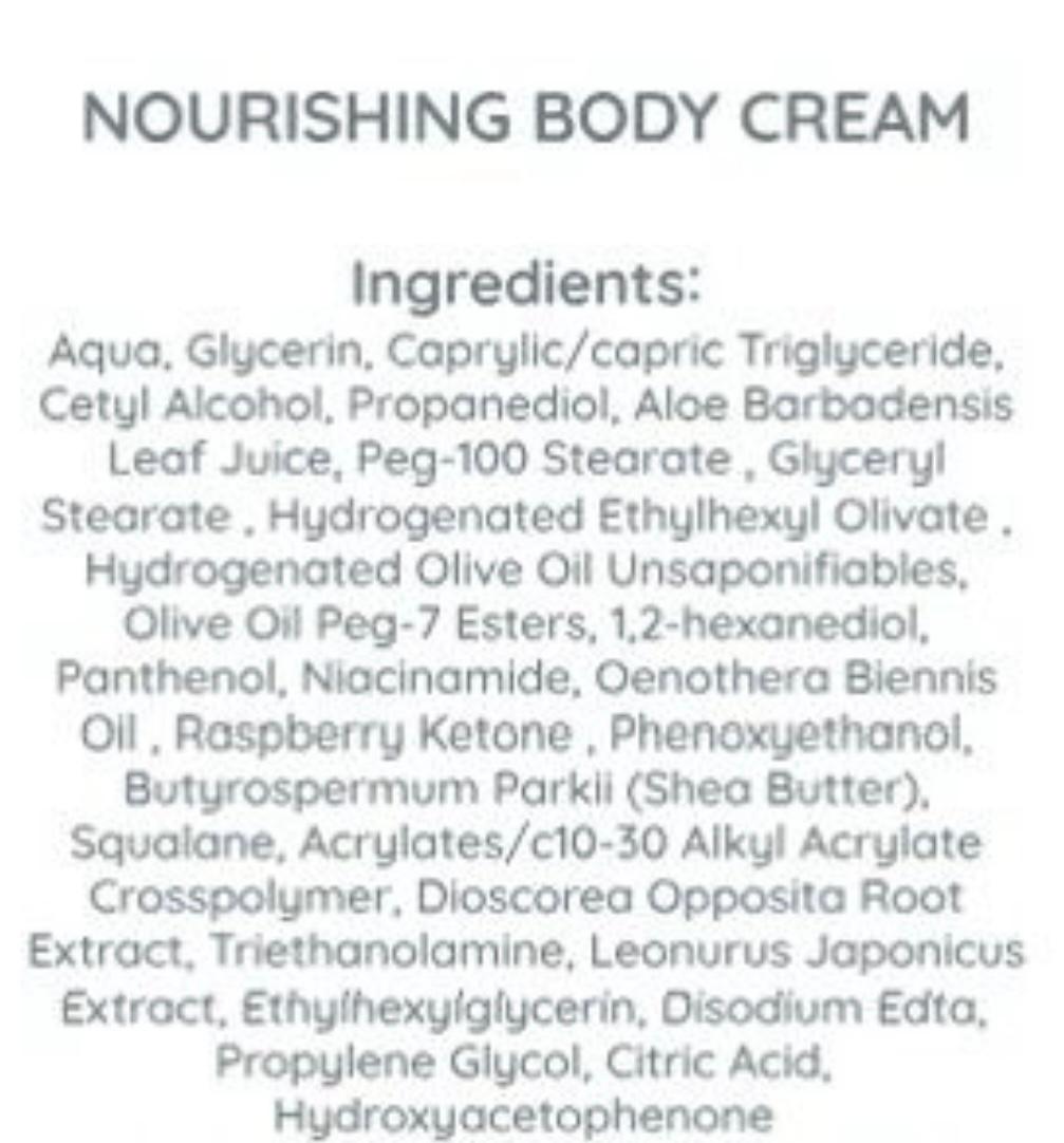 Aqua3 Body Cream Purchase