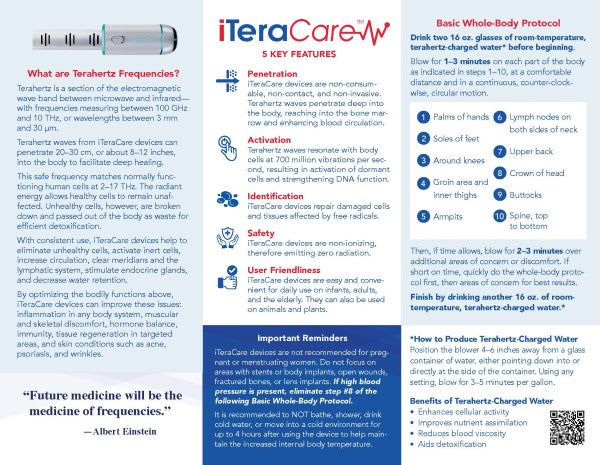 iTeraCare Tri-Fold Brochures (pack of 30)