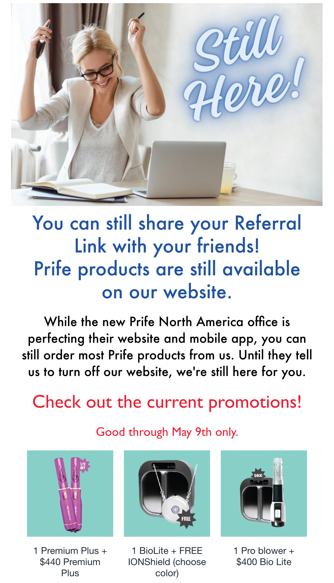 Early Spring Specials