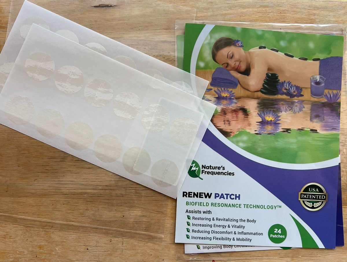 Frequency Patches - EMF Shield and Renew (Bundle of 3 each)