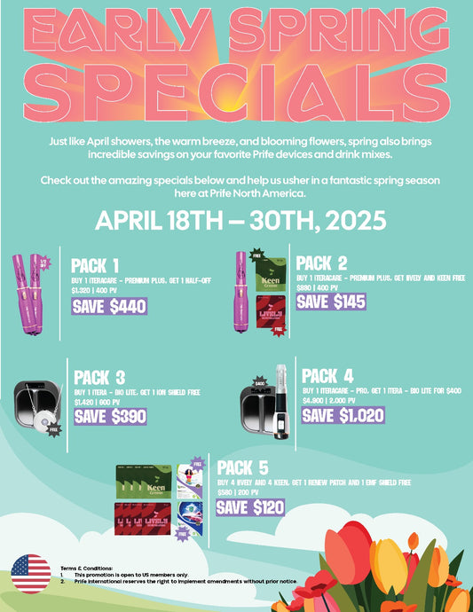 Early Spring Specials